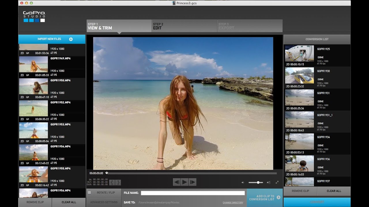 how to transfer gopro footage to mac